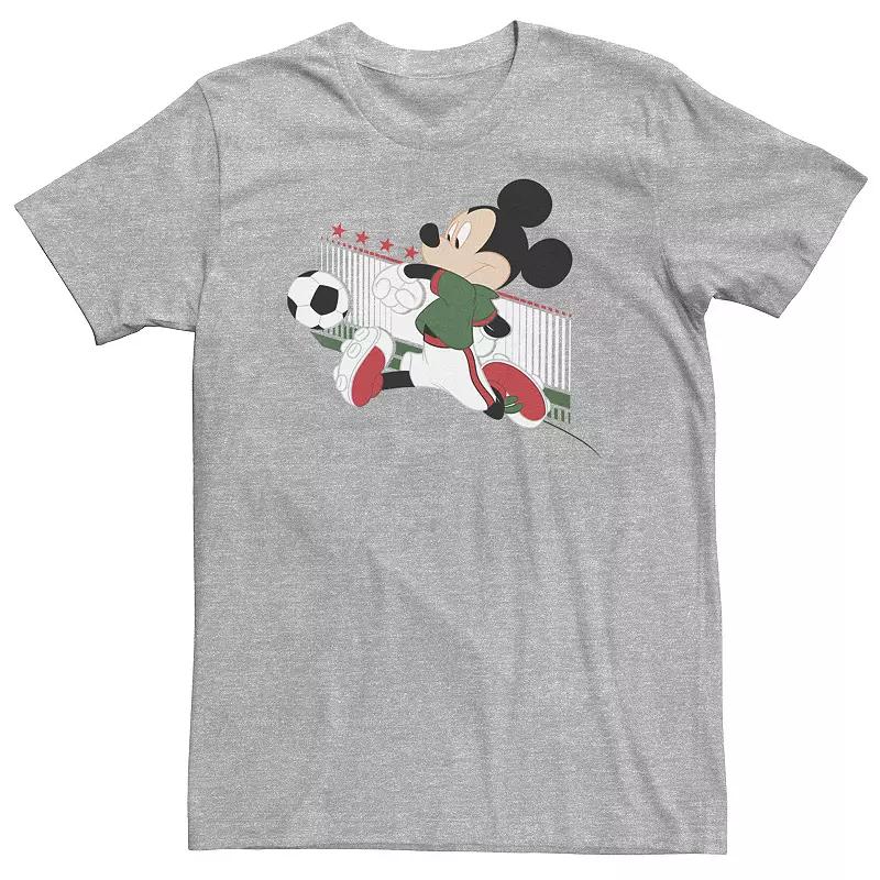 Big & Tall Disney Mickey & Friends Mexico Soccer Tee, Men's,  Product Image
