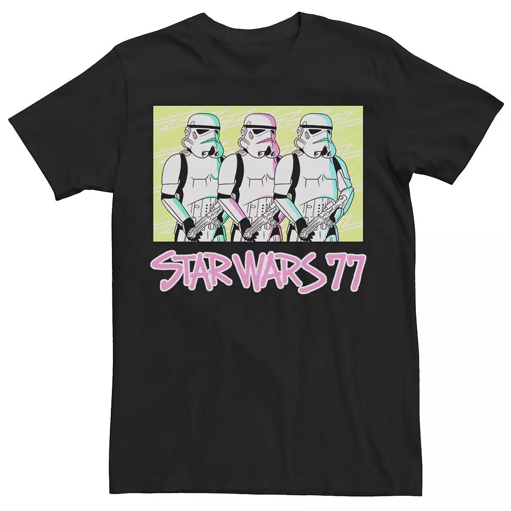 Men's Star Wars Neon Seventy Seven Forever Tee,  Product Image