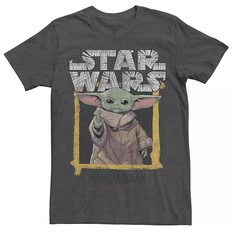 Big & Tall The Mandalorian Baby Yoda Tee, Men's,  Product Image