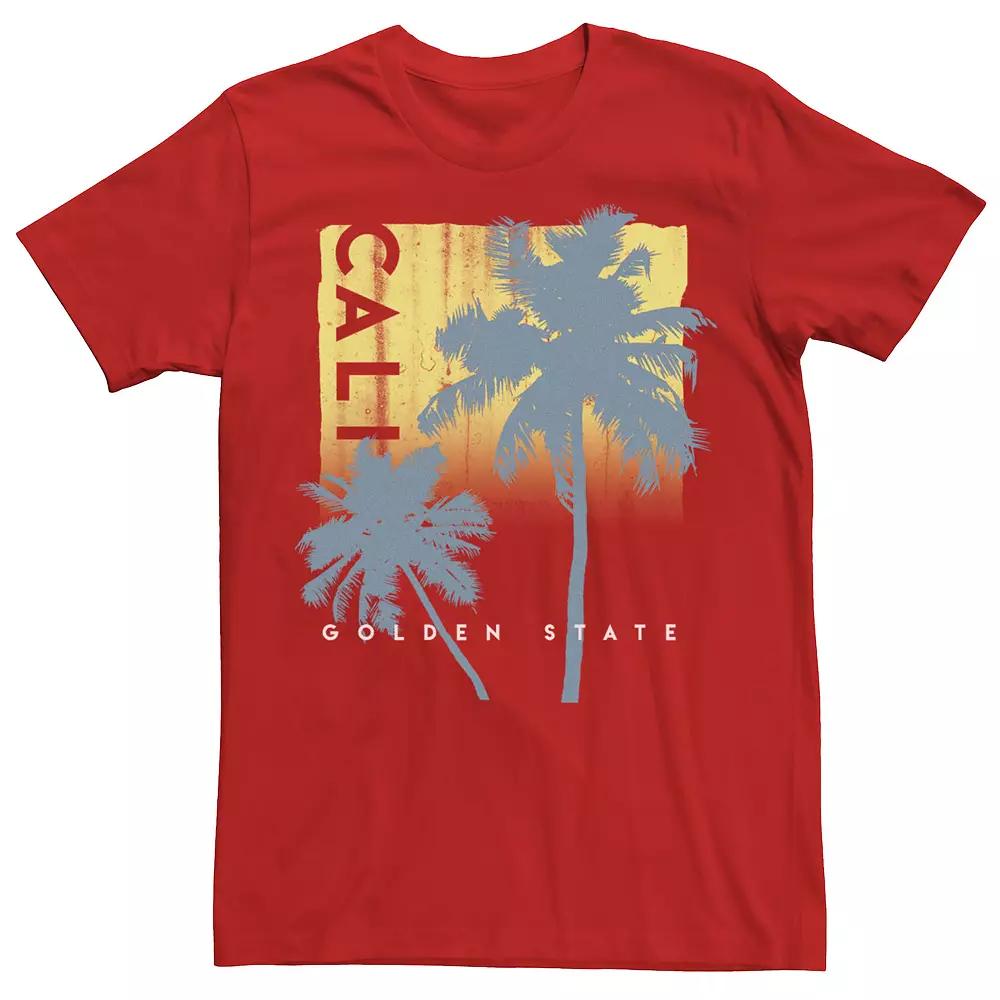 Men's California Golden State Palms Poster Graphic Tee,  Product Image