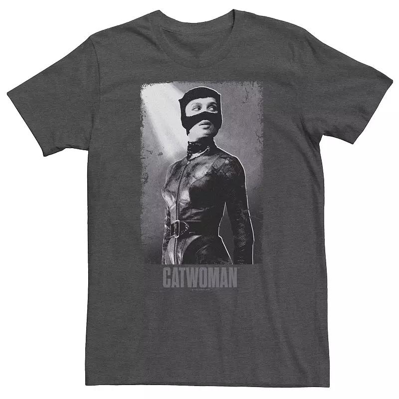 Big & Tall DC Batman Distressed Catwomen Tee, Men's,  Product Image