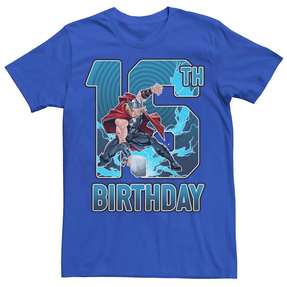 Men's Marvel Thor 16th Birthday Tee,  Product Image