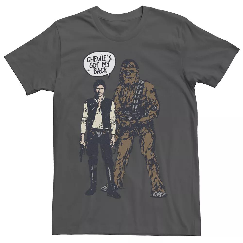 Men's Star Wars Han Chewie's Got My Back Doodle Tee,  Product Image