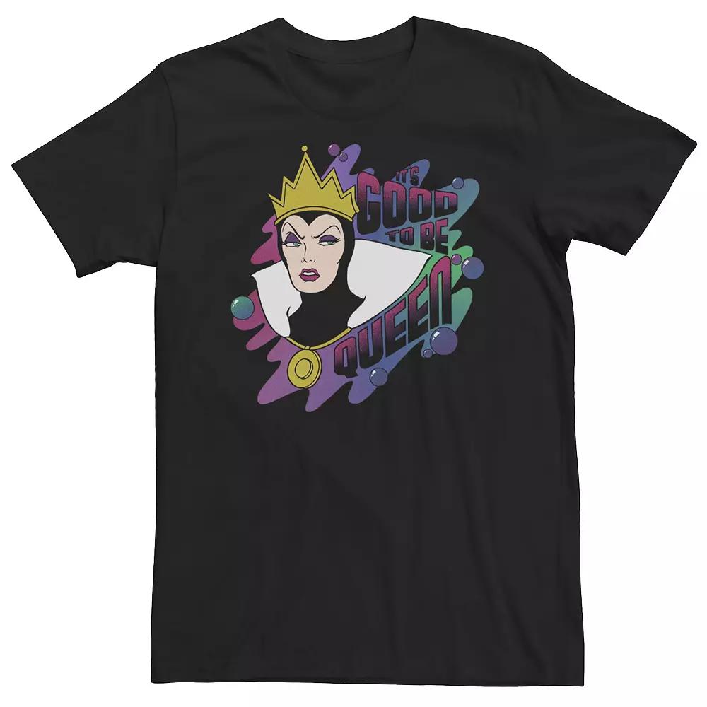 Disney's Snow White Evil Queen Big & Tall Good To Be Queen Graphic Tee, Men's,  Product Image