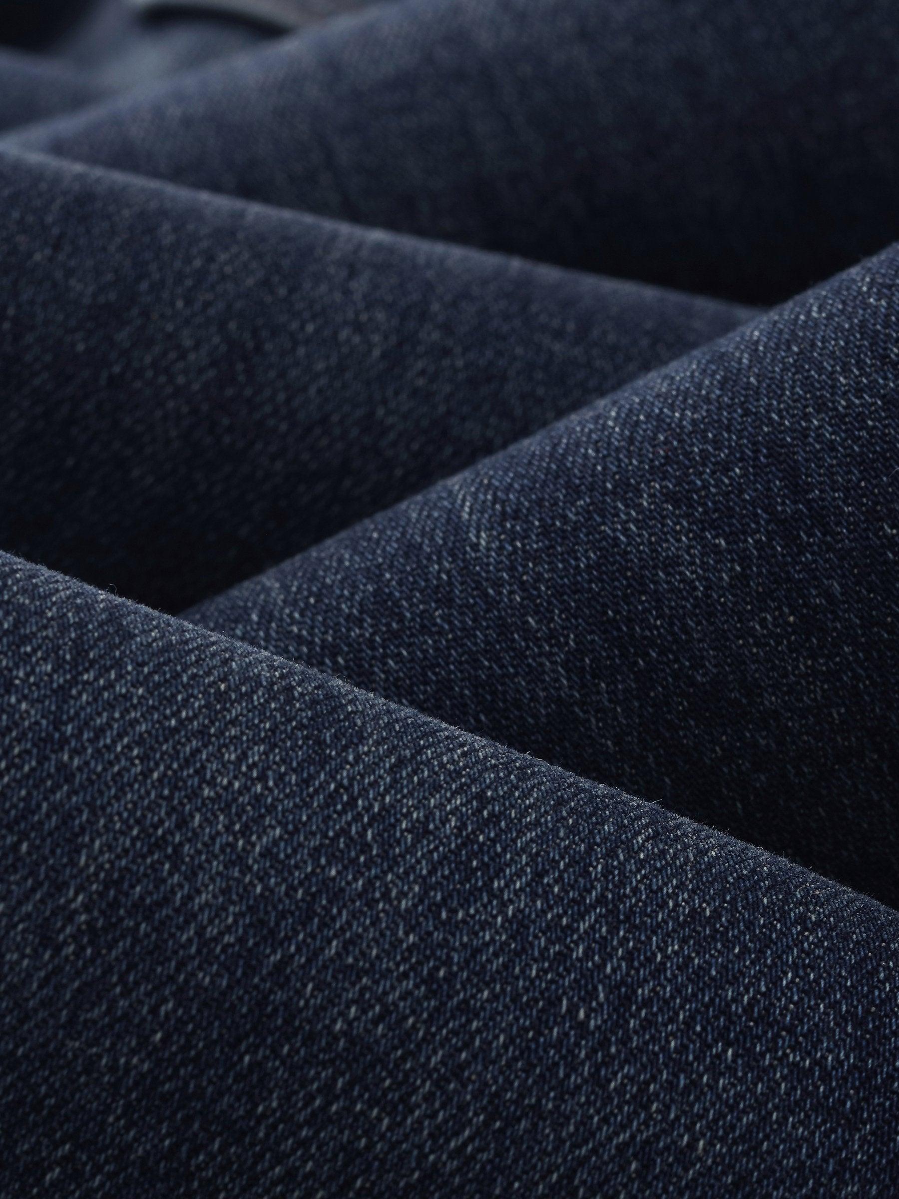 Denim Fleece Lined Women Slit Jeans Product Image