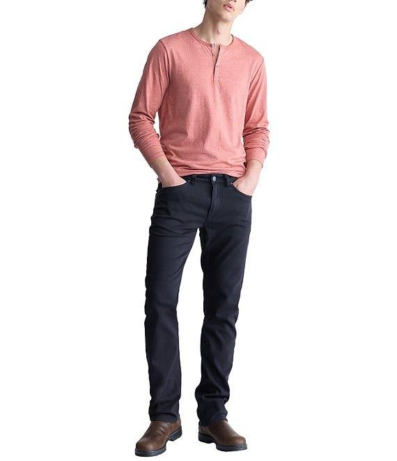 Buffalo David Bitton Kaduk Long Sleeve Henley T-Shirt Product Image