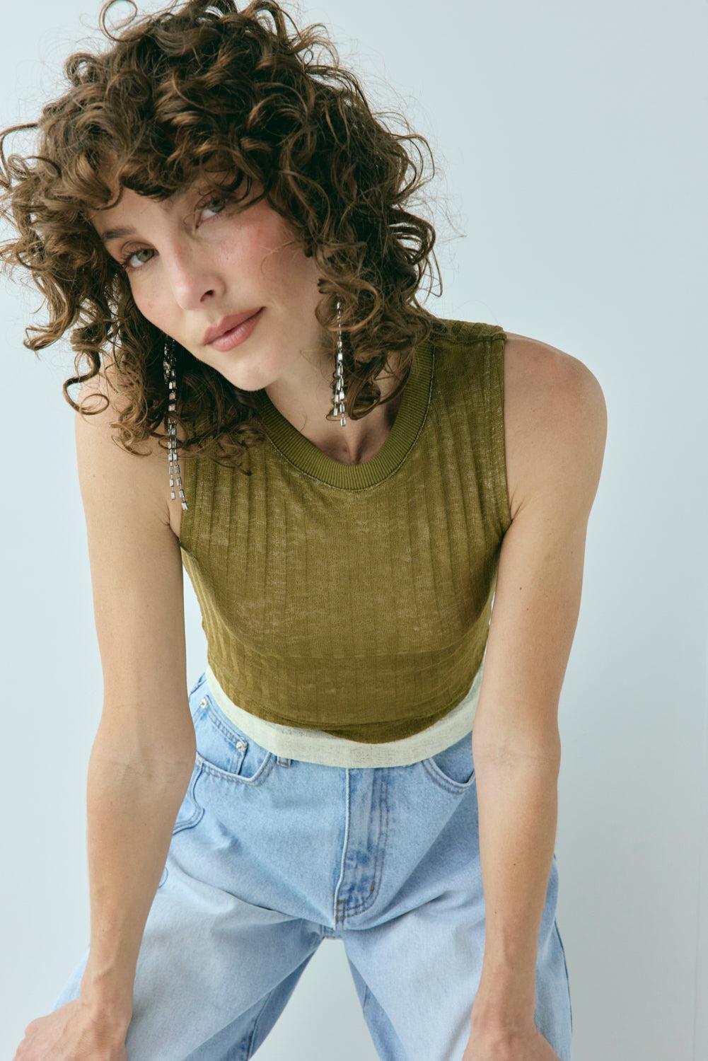 Jil Top Khaki Product Image