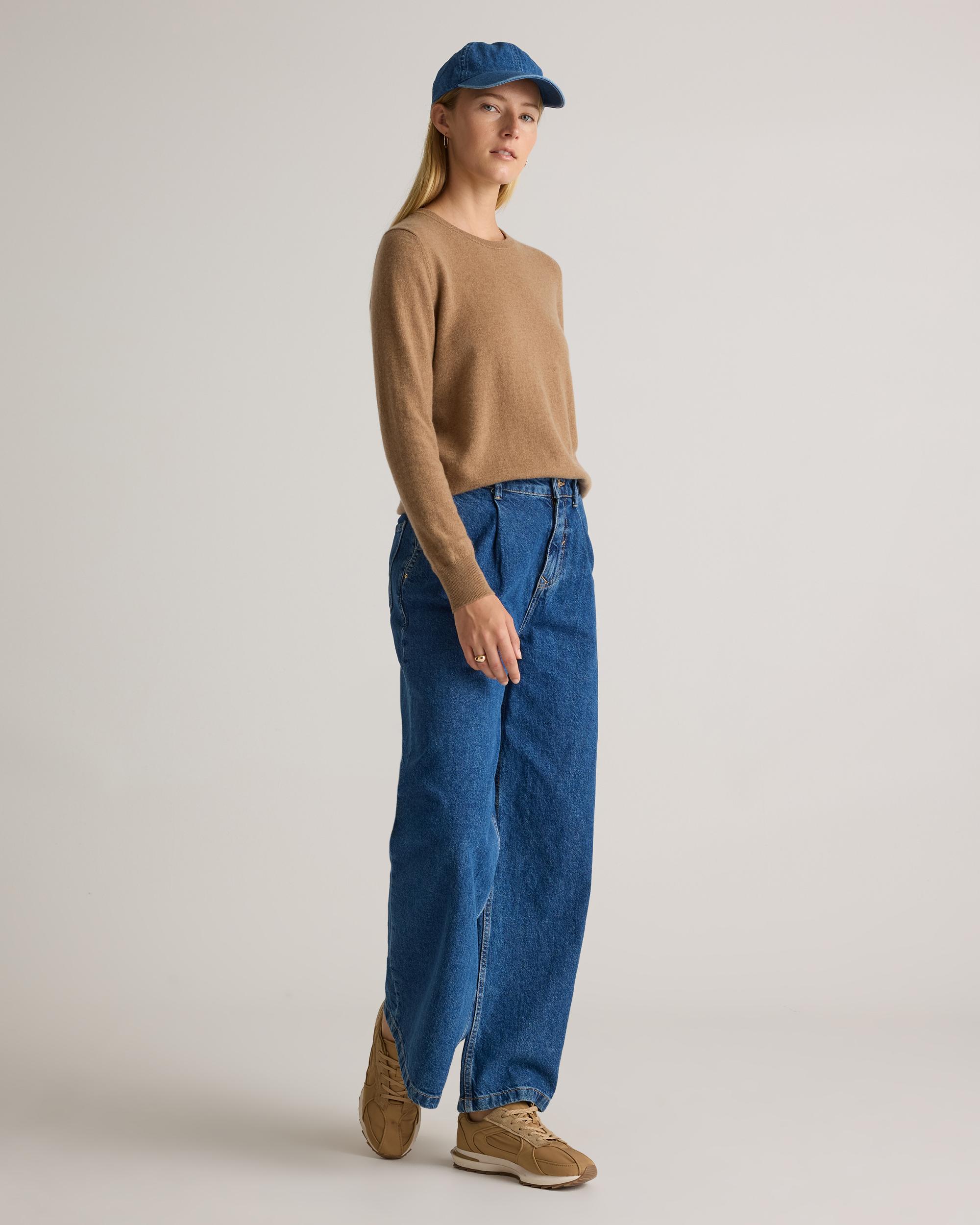 Quince | Women's Mongolian Cashmere Crewneck Sweater Product Image