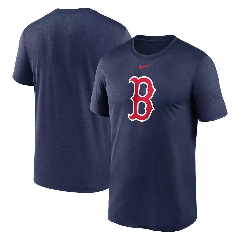 Men's Nike Navy Boston Red Sox New Legend Logo T-Shirt, Size: Small, Blue Product Image