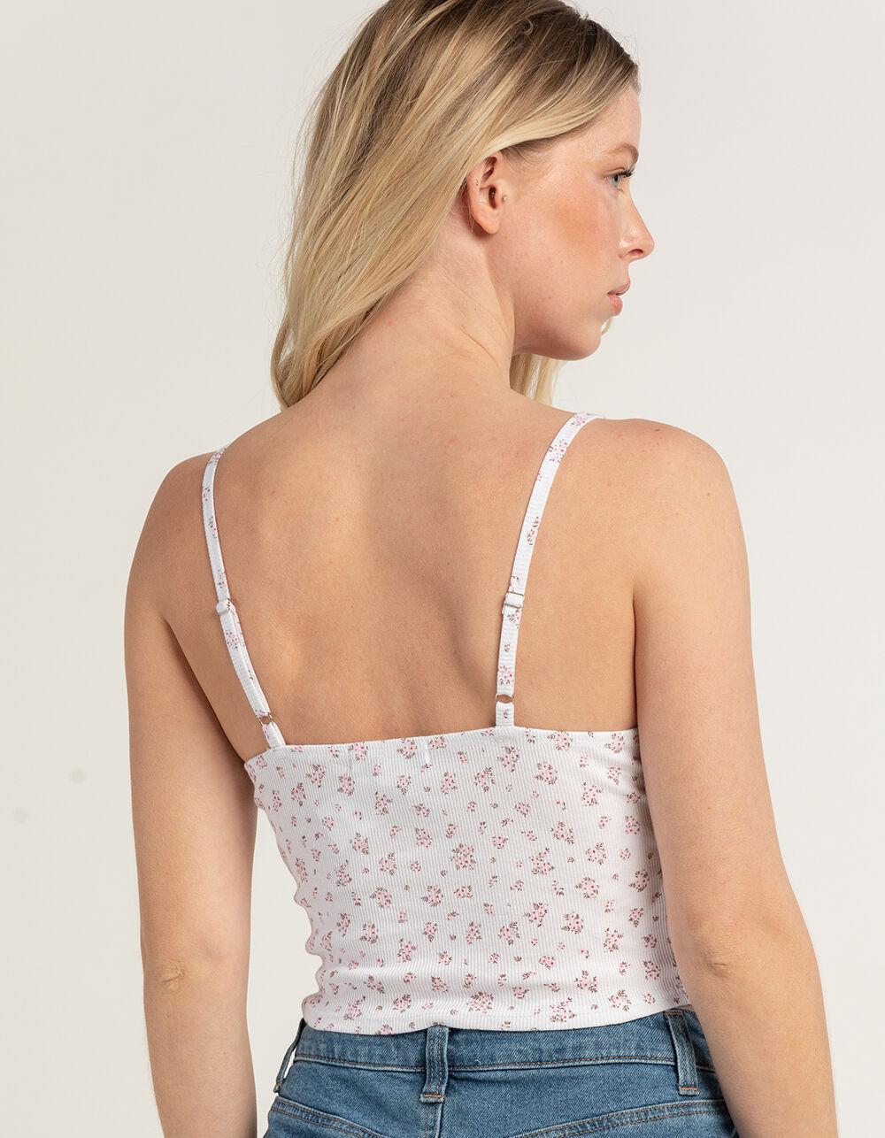 RSQ Womens Print Cami - PINK Product Image