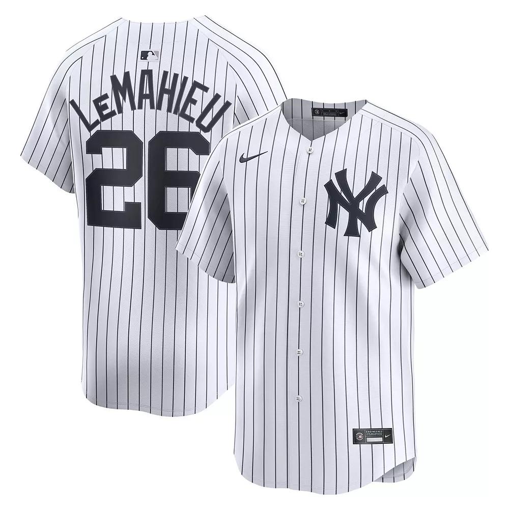 Men's Nike DJ LeMahieu White New York Yankees Home Limited Player Jersey, Size: 2XL Product Image