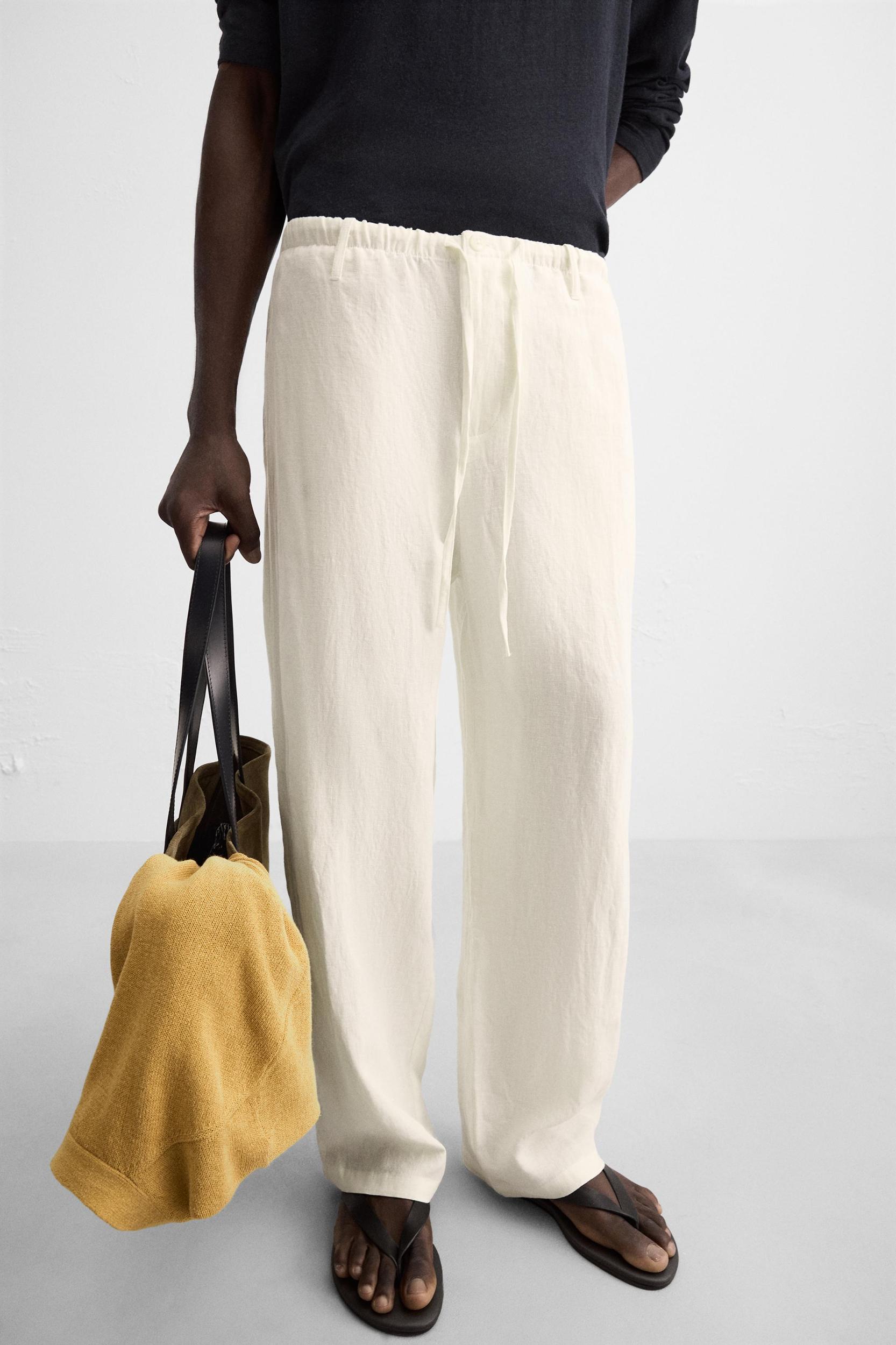 100% LINEN PANTS Product Image