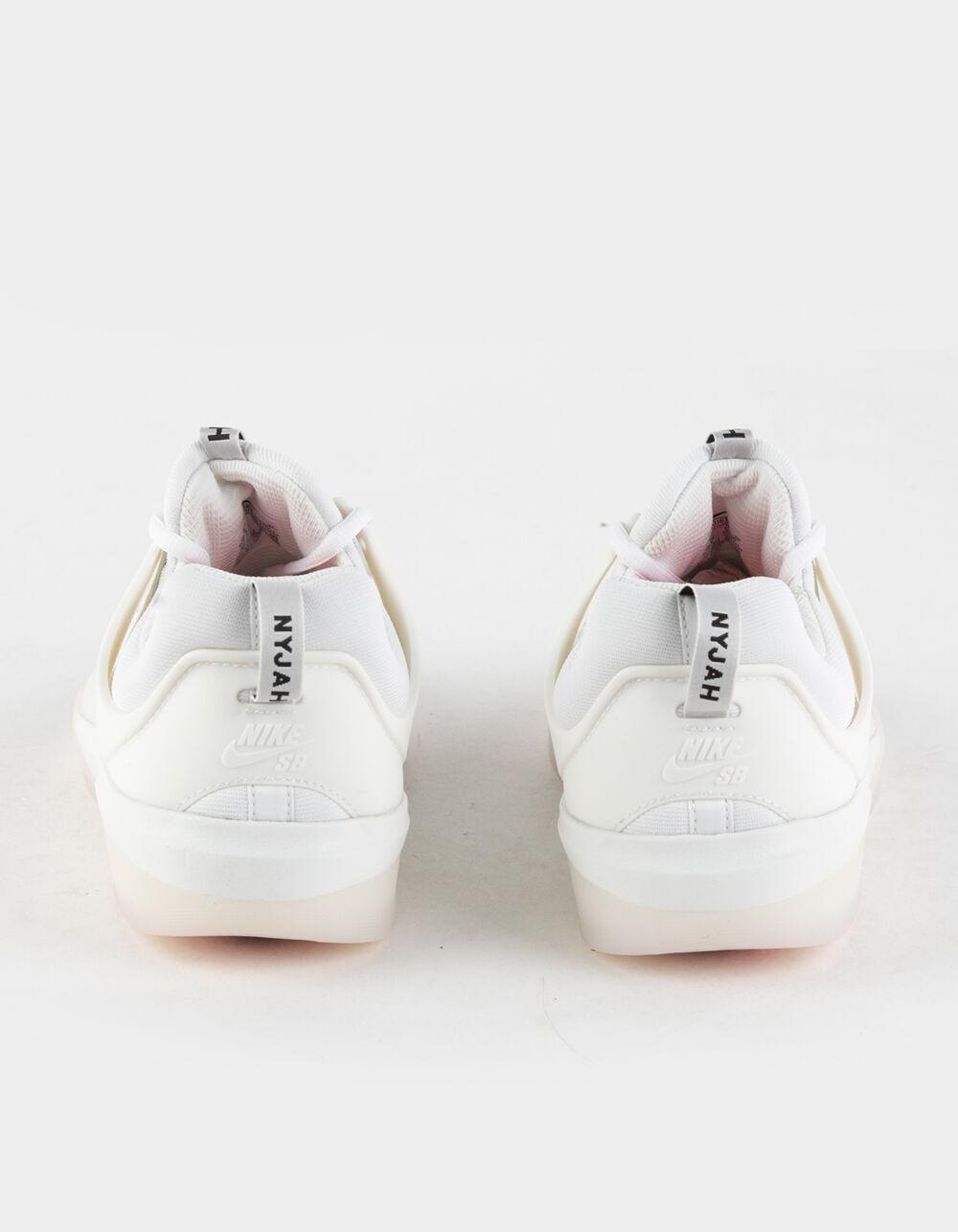 NIKE SB Zoom Nyjah 3 Skate Shoes - WHITE Product Image