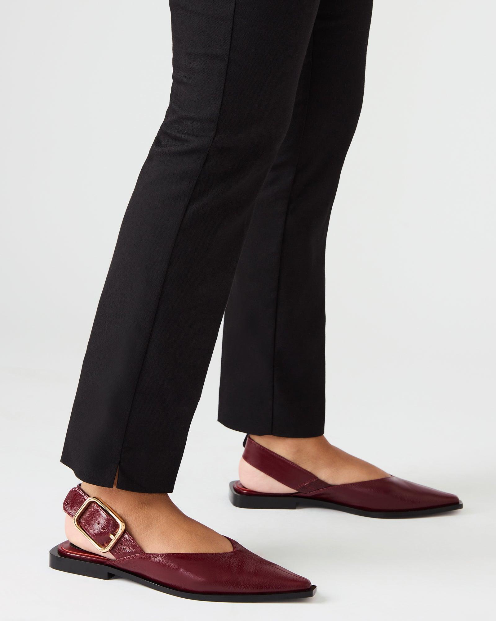 NATAN BLACK/WHITE LEATHER Male Product Image