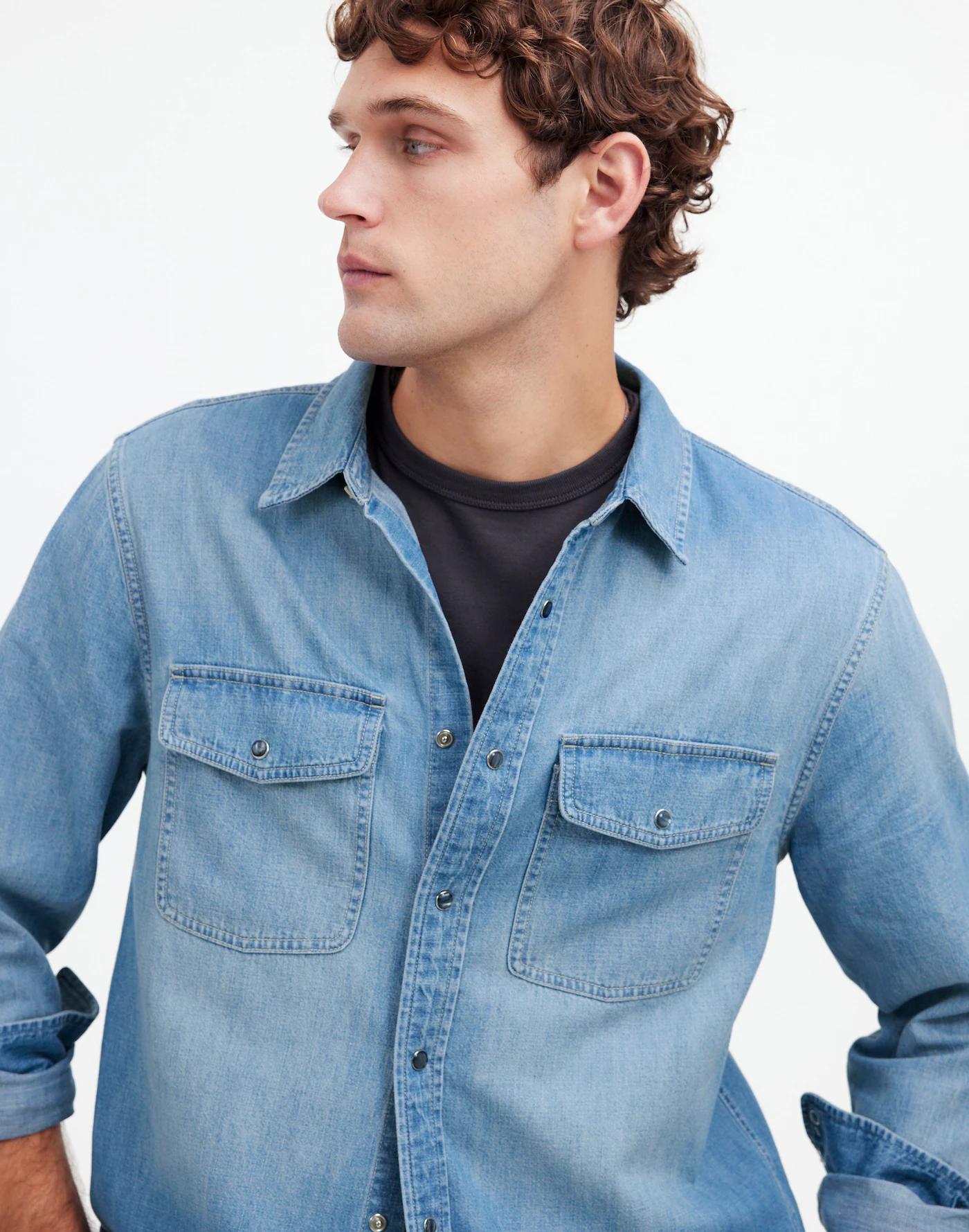 Denim Western Easy Shirt Product Image