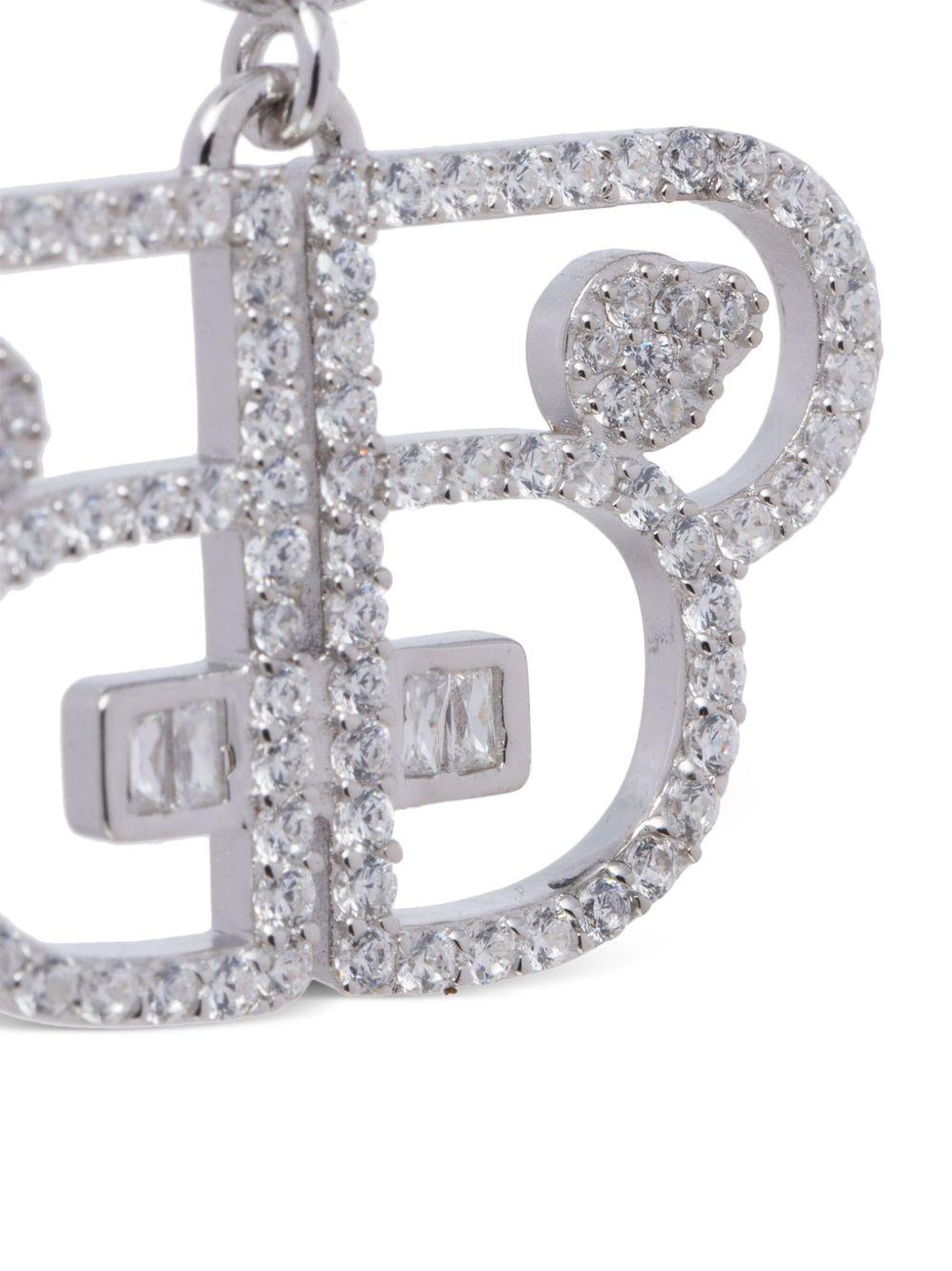 crystal-embellished drop earrings Product Image