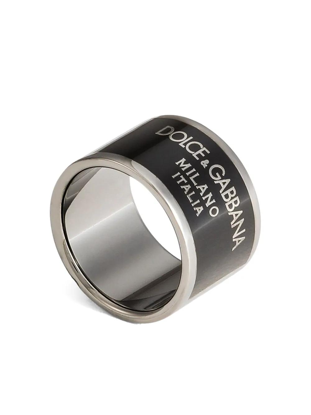 logo-embellished ring Product Image