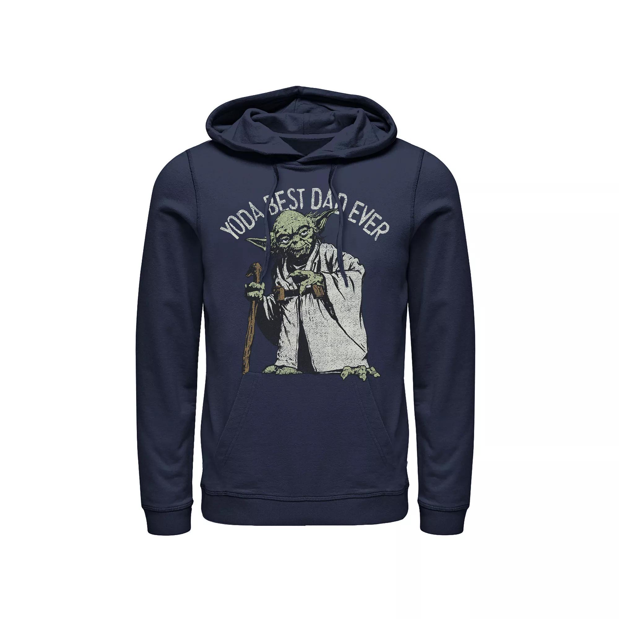 Men's Star Wars "Yoda Best Dad Ever" Hoodie,  Product Image
