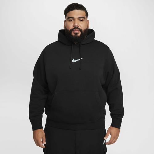 Nike Mens Nike JA Club BB Pullover Hoodie - Mens Black/Red Product Image