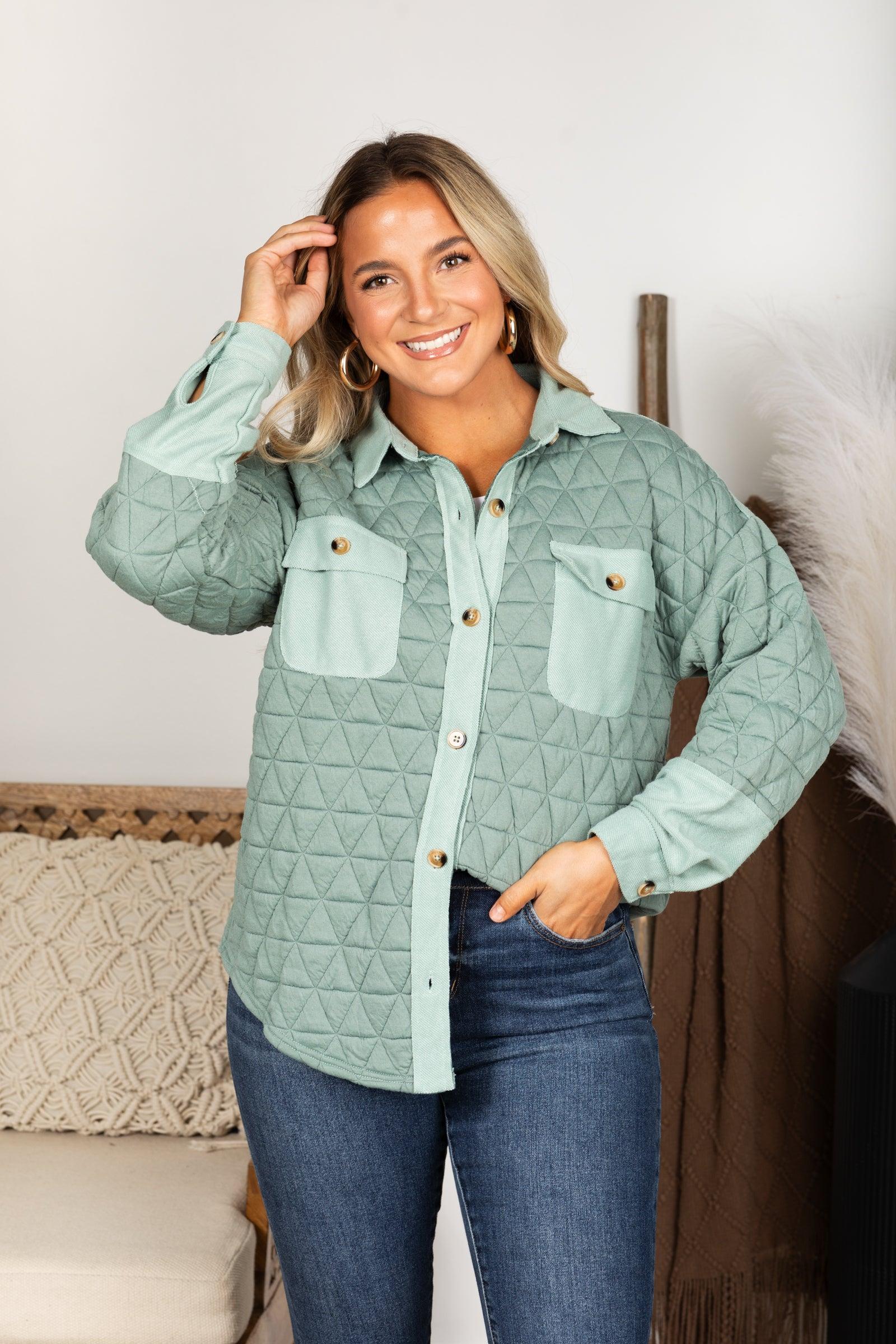 Super Soft Quilted Shacket Product Image
