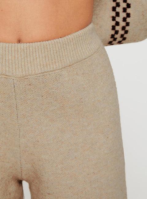 Anok Star Pants Brown / Cream Product Image