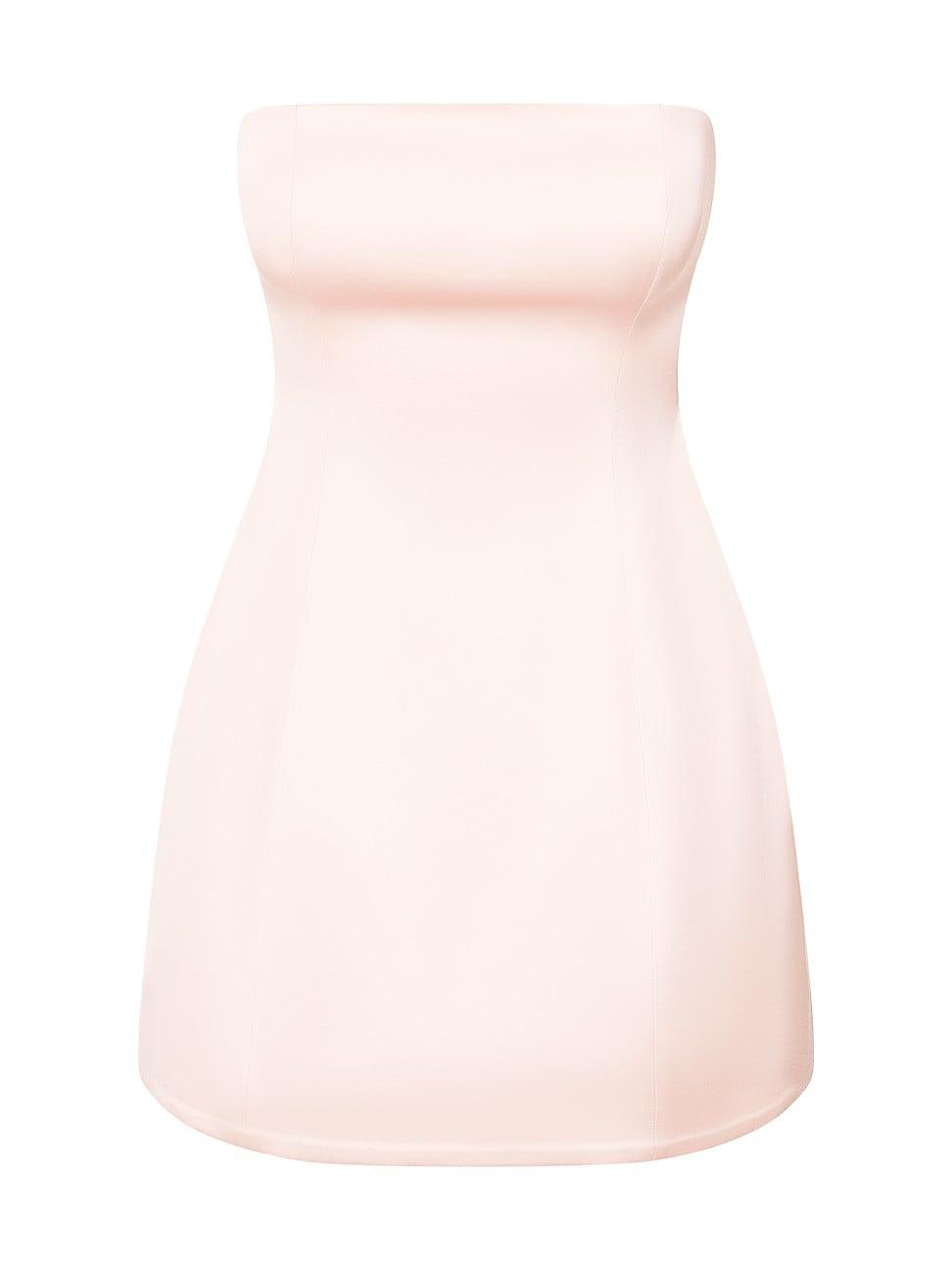 Womens Silvia Strapless Minidress Product Image