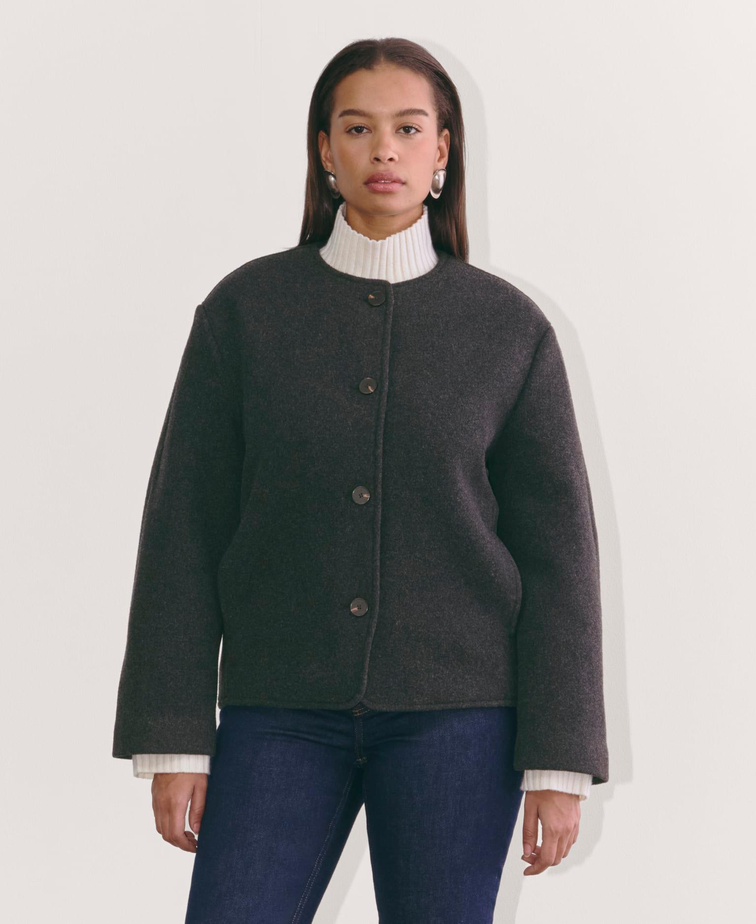 Womens Cocoon Coat in Wool by Everlane Product Image