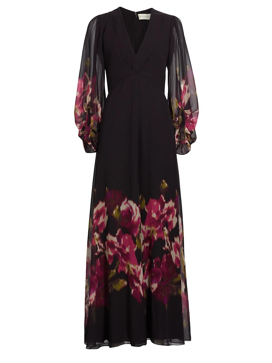 Womens Jenny Floral Chiffon Gown Product Image