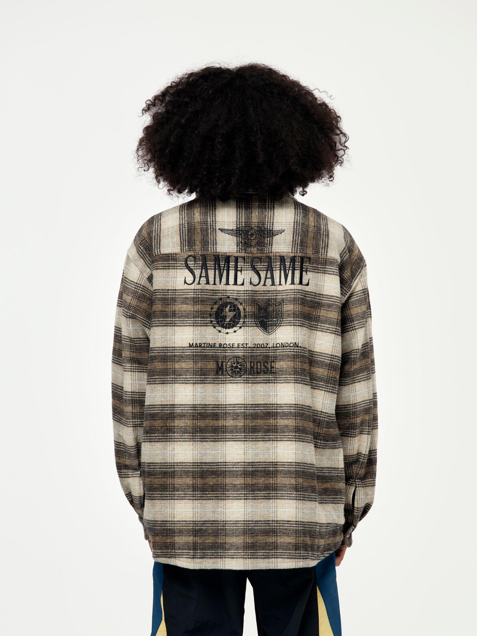 Brown Check L/S Overshirt Product Image