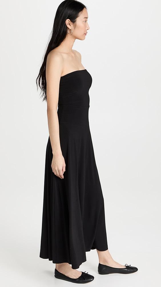 Norma Kamali Strapless Flared Dress To Midcalf | Shopbop Product Image