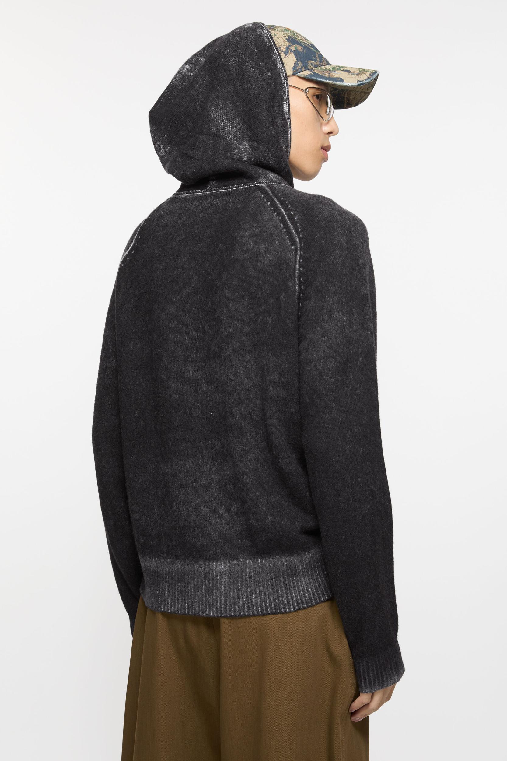 Hooded zipper sweater Product Image