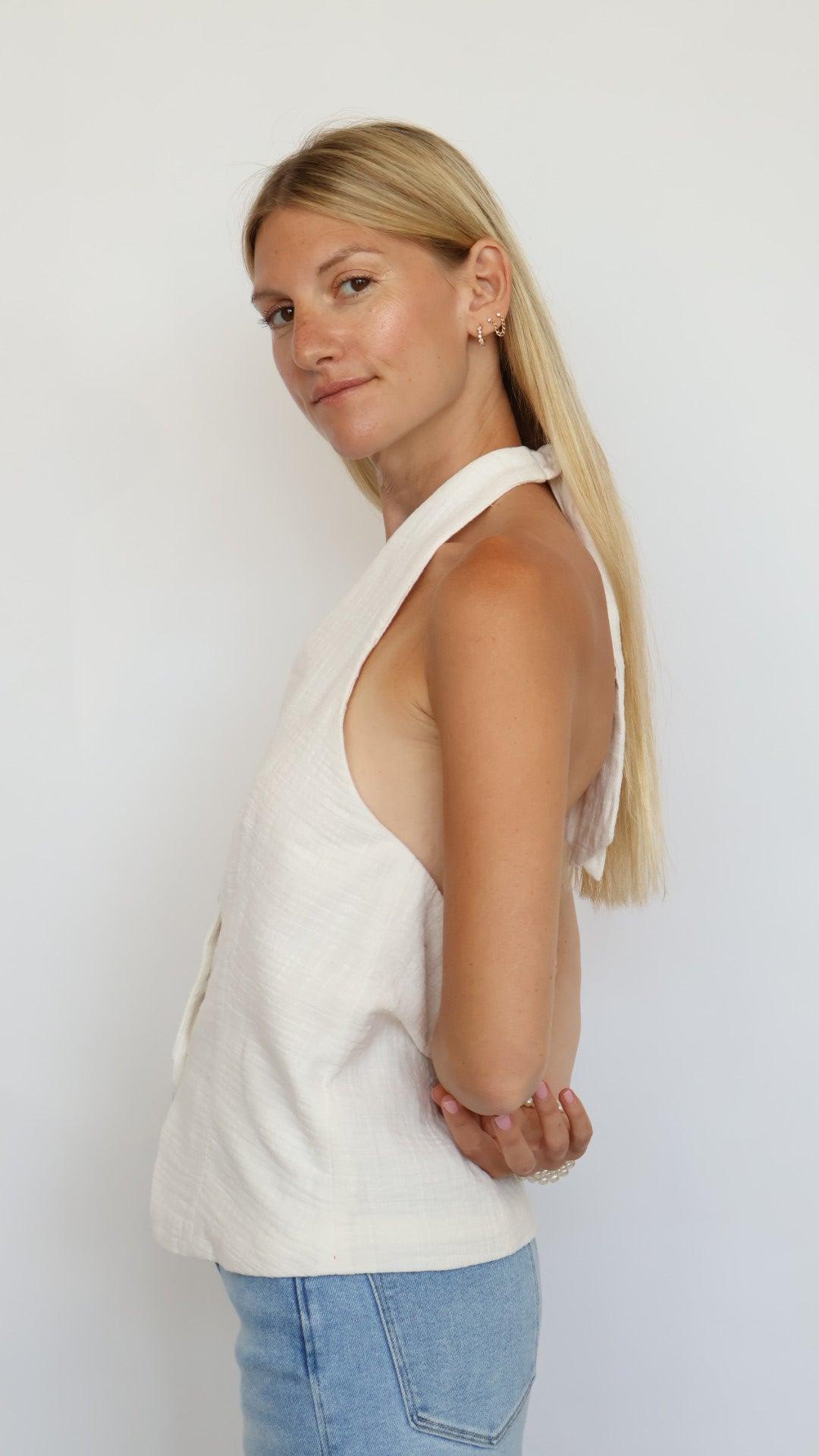 Celeste Halter Neck Vest Product Image