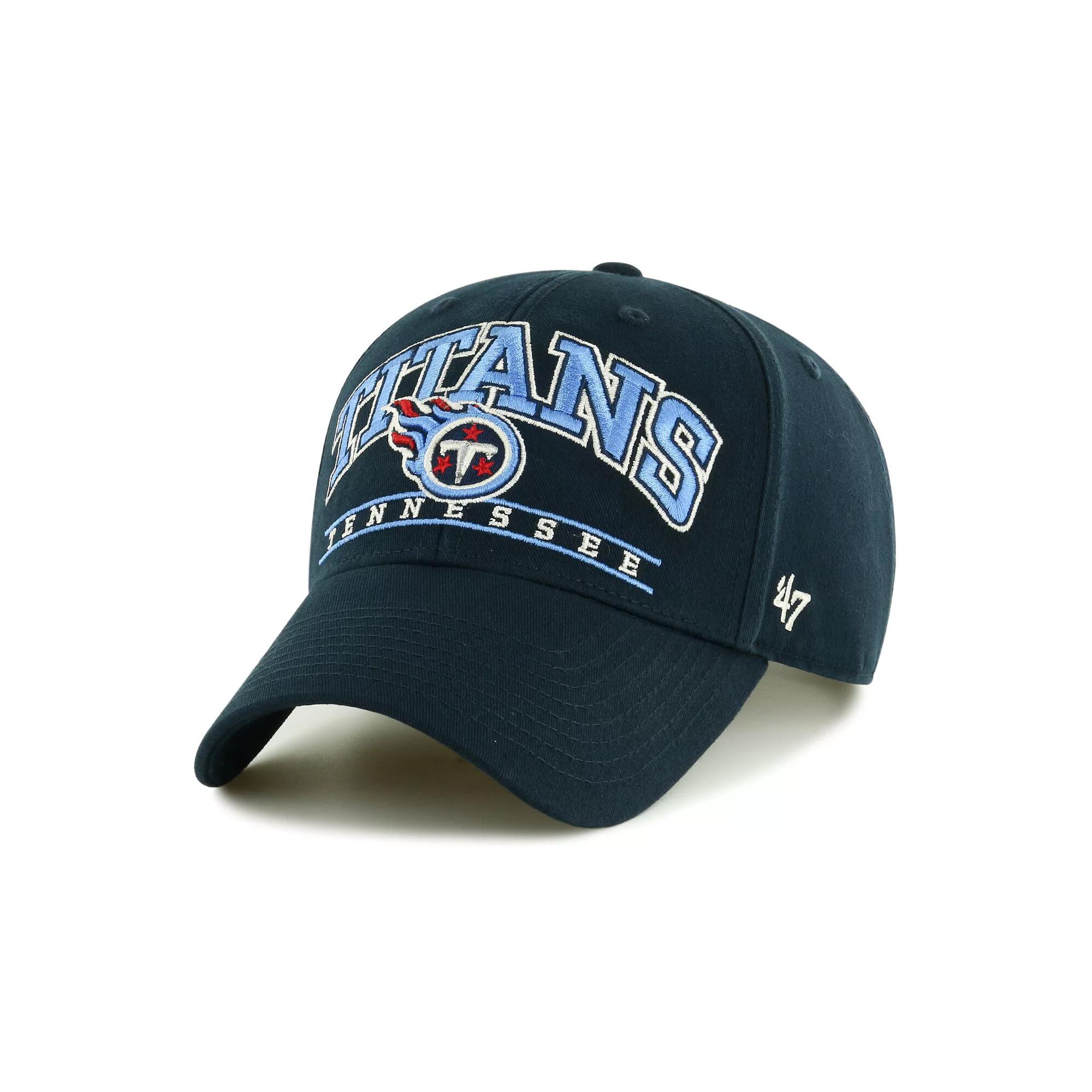 Men's '47 Navy Tennessee Titans Fletcher MVP Adjustable Hat, Blue Product Image