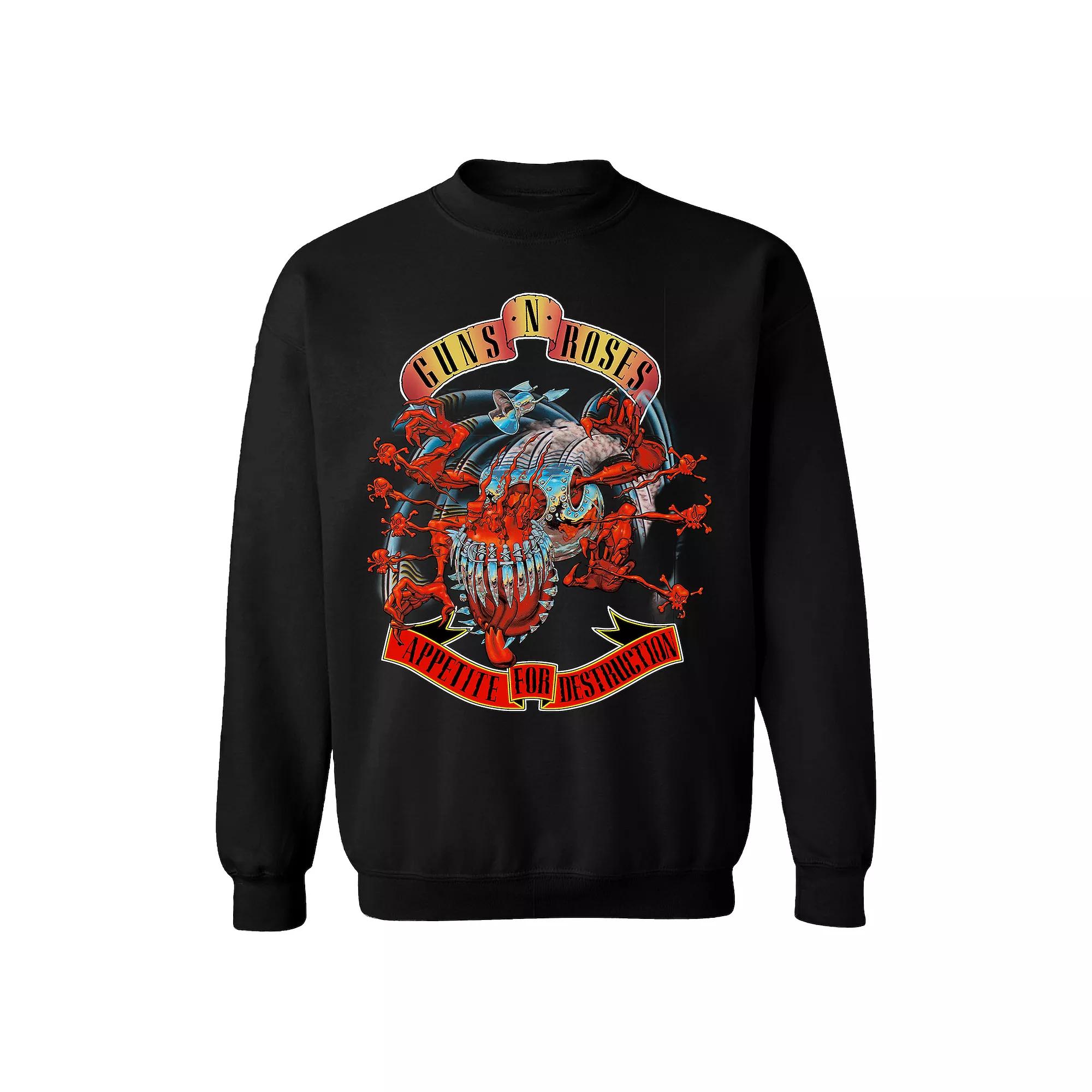 Men's Guns n' Roses Appetite Creature Sweatshirt, Adult Unisex,  Product Image