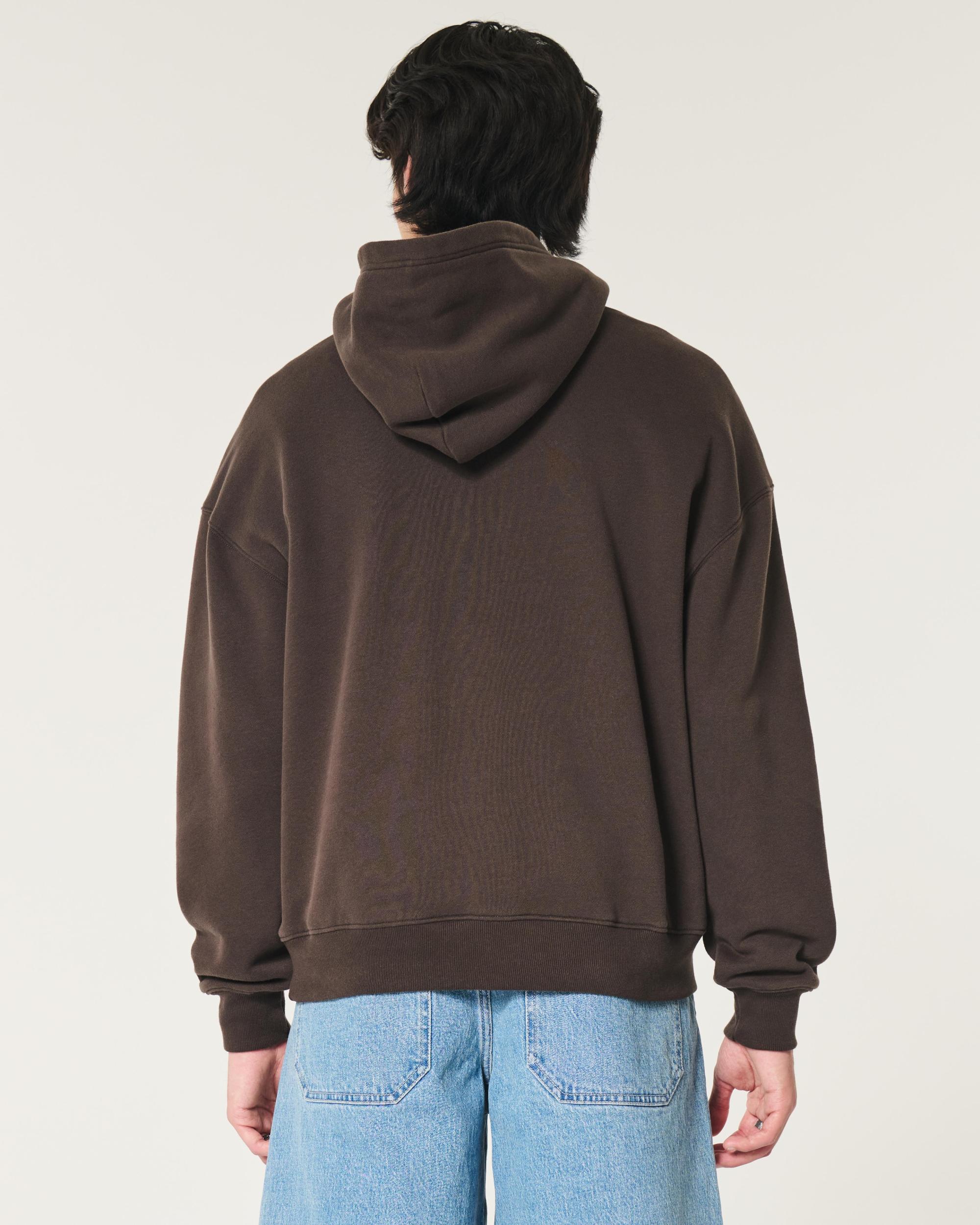Boxy Washed Hoodie Product Image