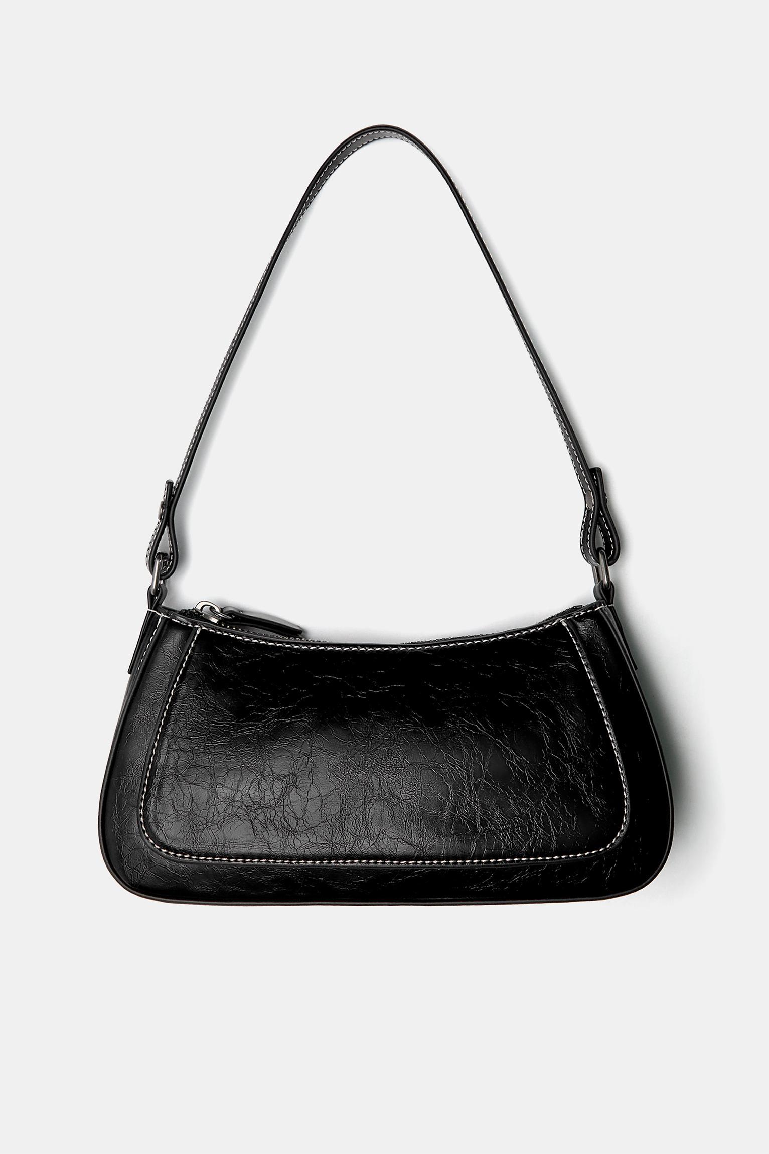 Shoulder bag with seams Product Image