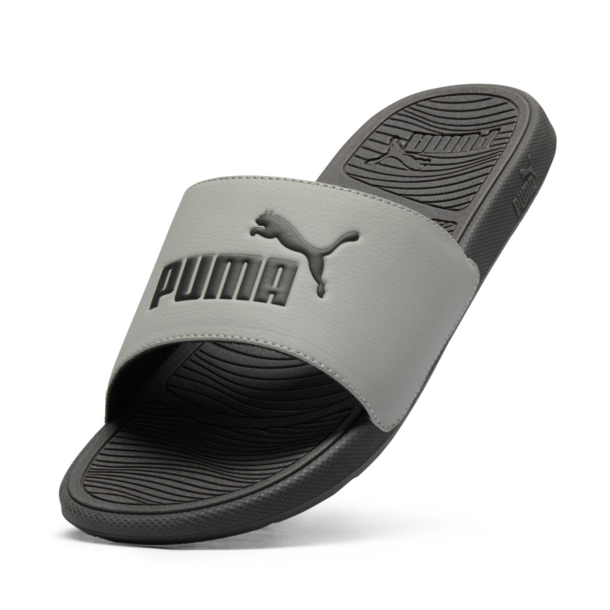PUMA Cool Cat 2.0 Men's Slides in Grey Product Image