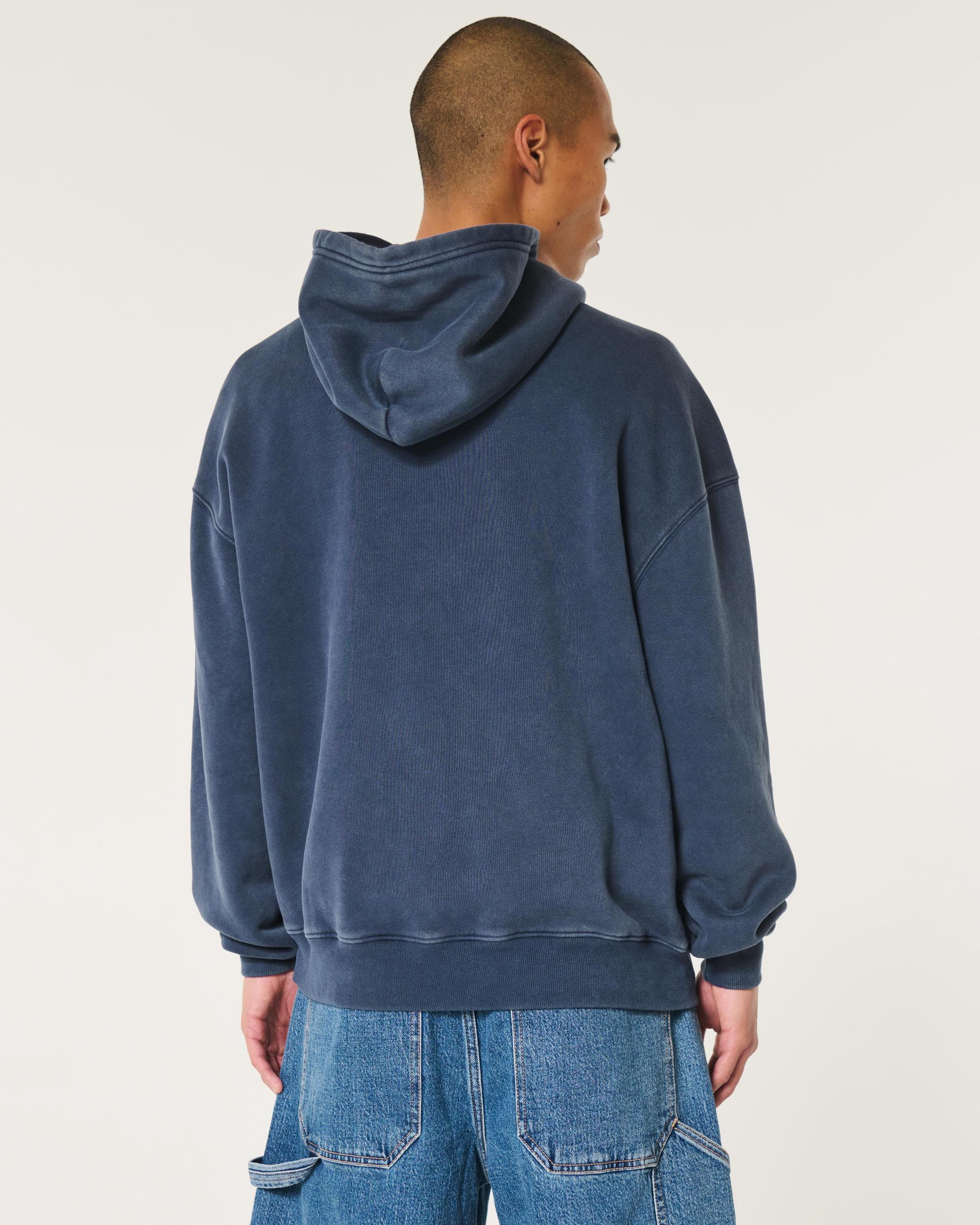 Boxy Washed Hoodie Product Image