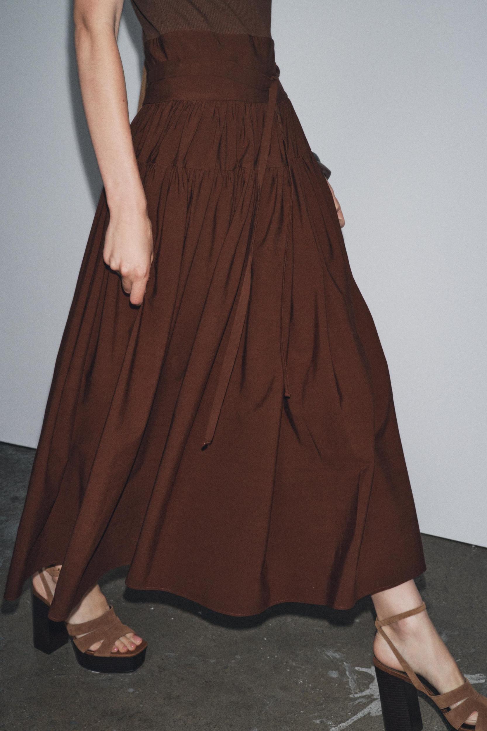 COMBINATION RUCHED DRESS Product Image