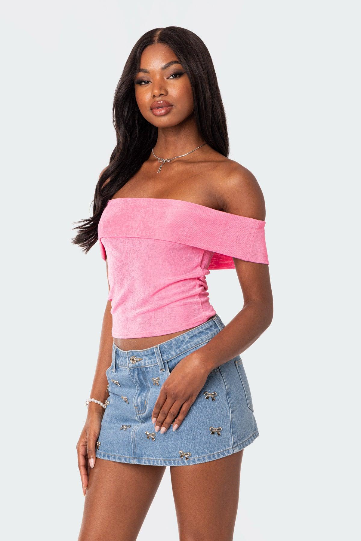 Mindi Fold Over Top Product Image