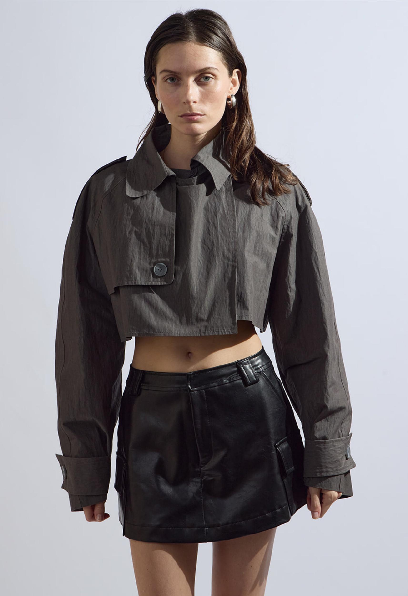 Den Leather Skort Product Image