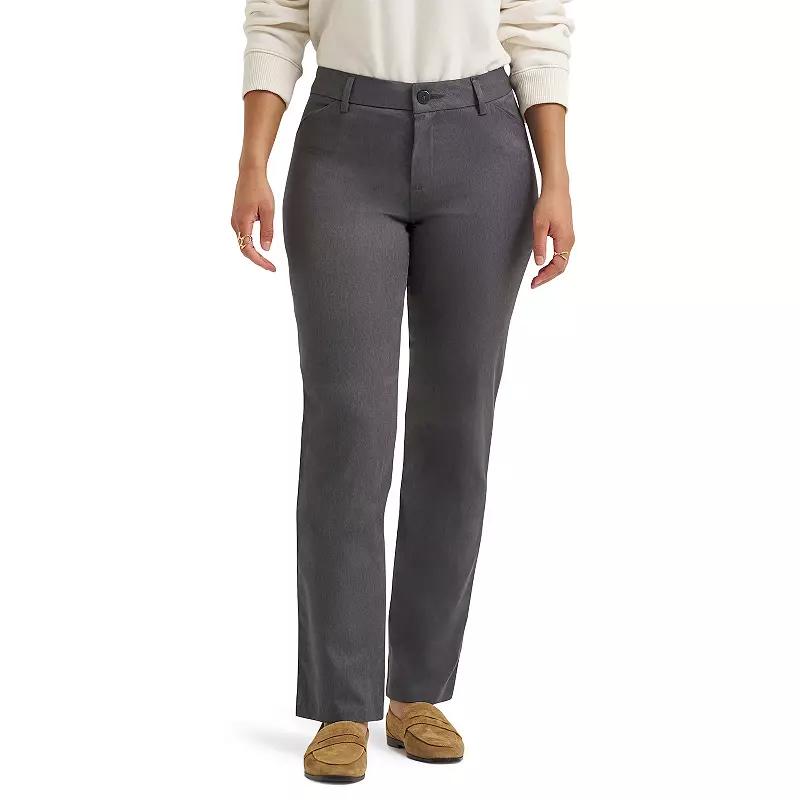 Women's Lee® Wrinkle-Free Relaxed Fit Straight-Leg Pants,  Product Image