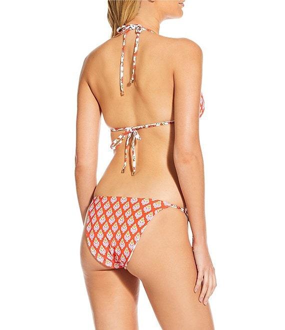 A Loves A Reversible Rio Flower Tie Side Embroidered Swim Bottom Product Image