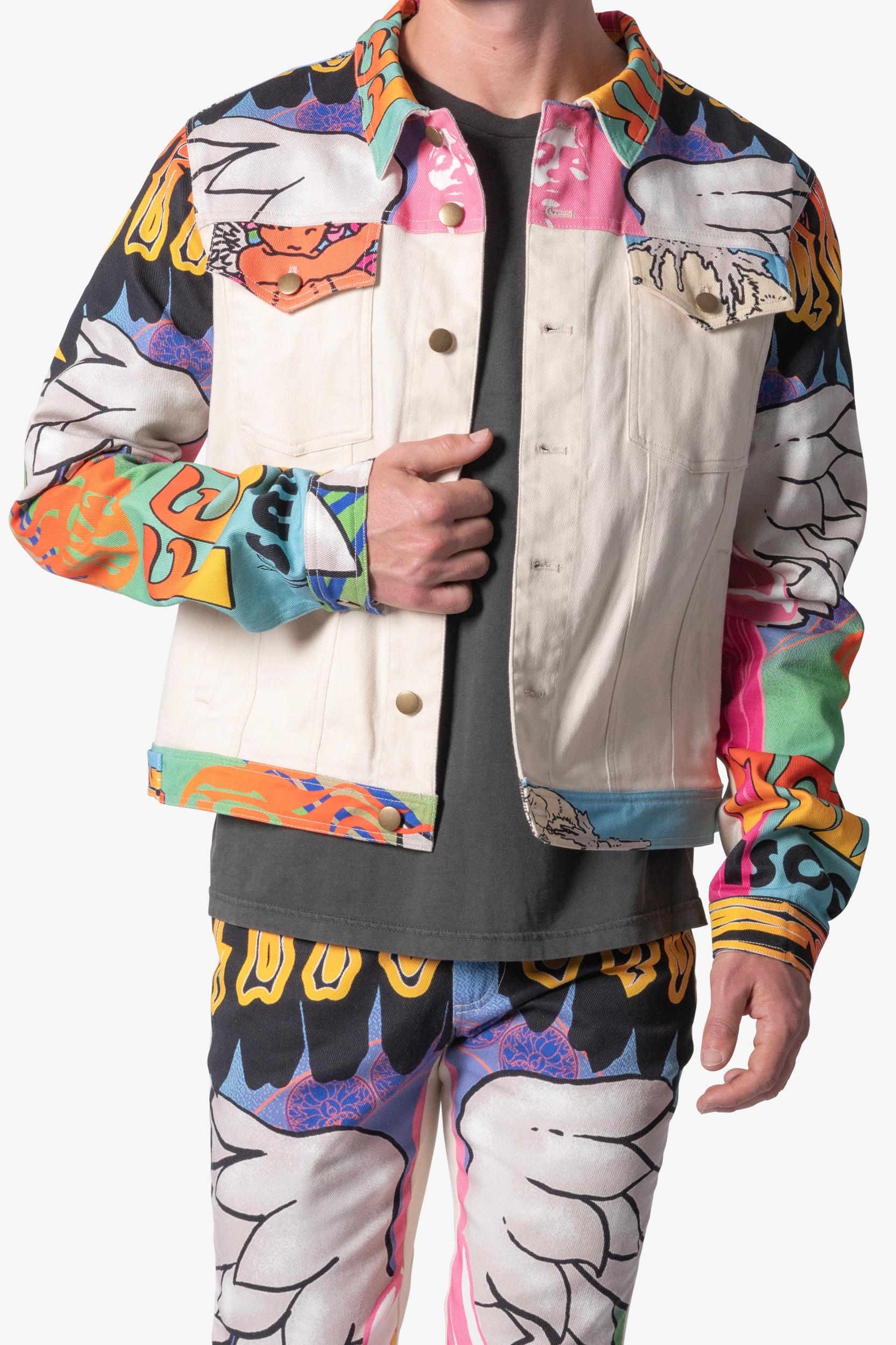 Festival Trucker Jacket - Multi Product Image