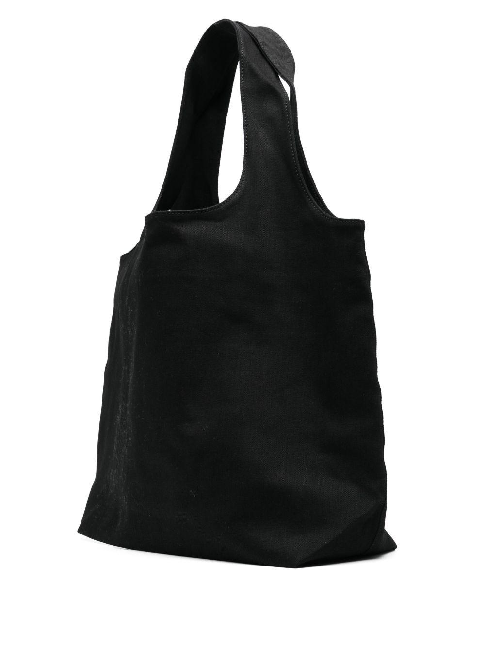 APC A.p.c. Black Canvas Ninon Shopping Bag Product Image