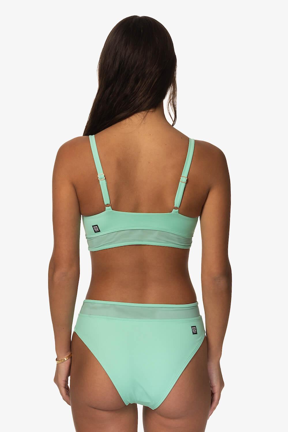 Claire Mesh Bikini Bottom - Spirulina Female Product Image