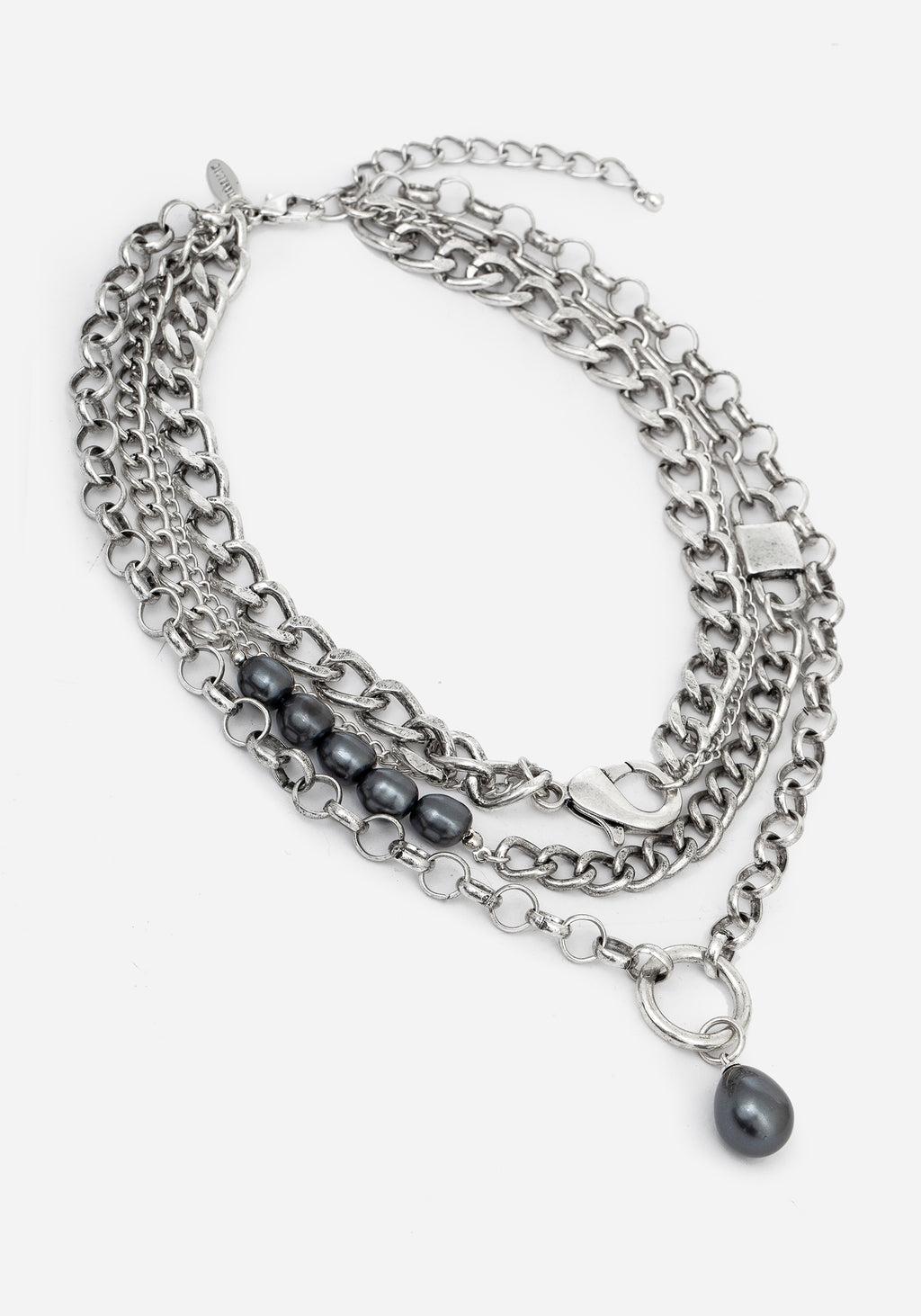 Leila Pearl Layered Necklace Product Image