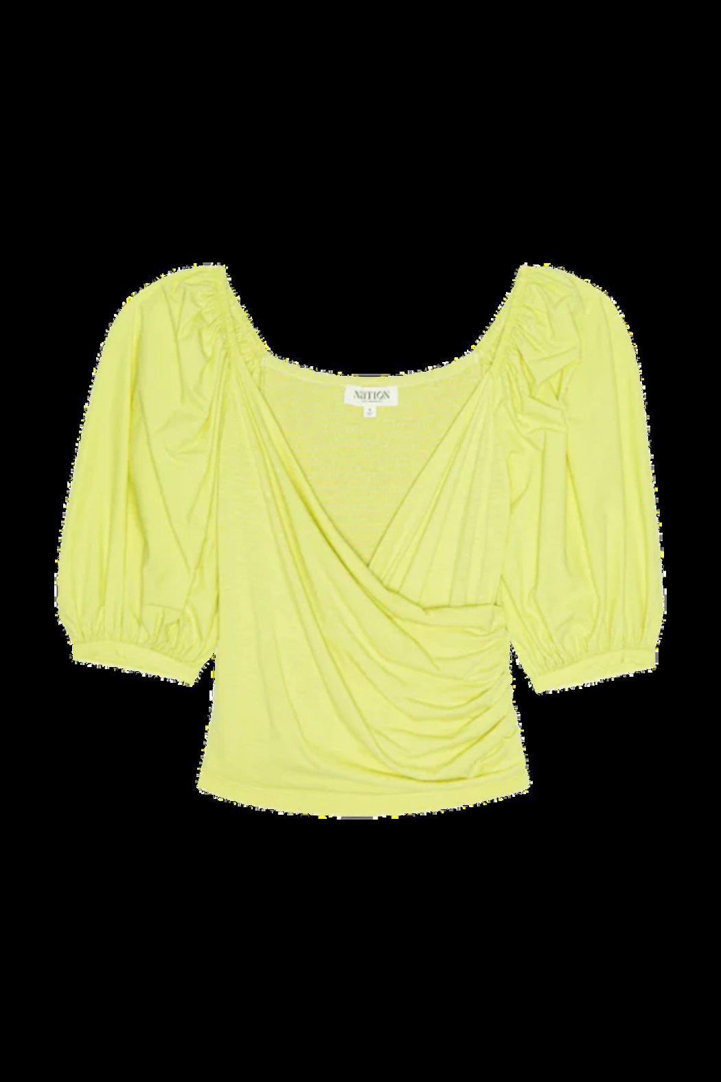 Marie-Lou Top- Citrus Yellow Product Image