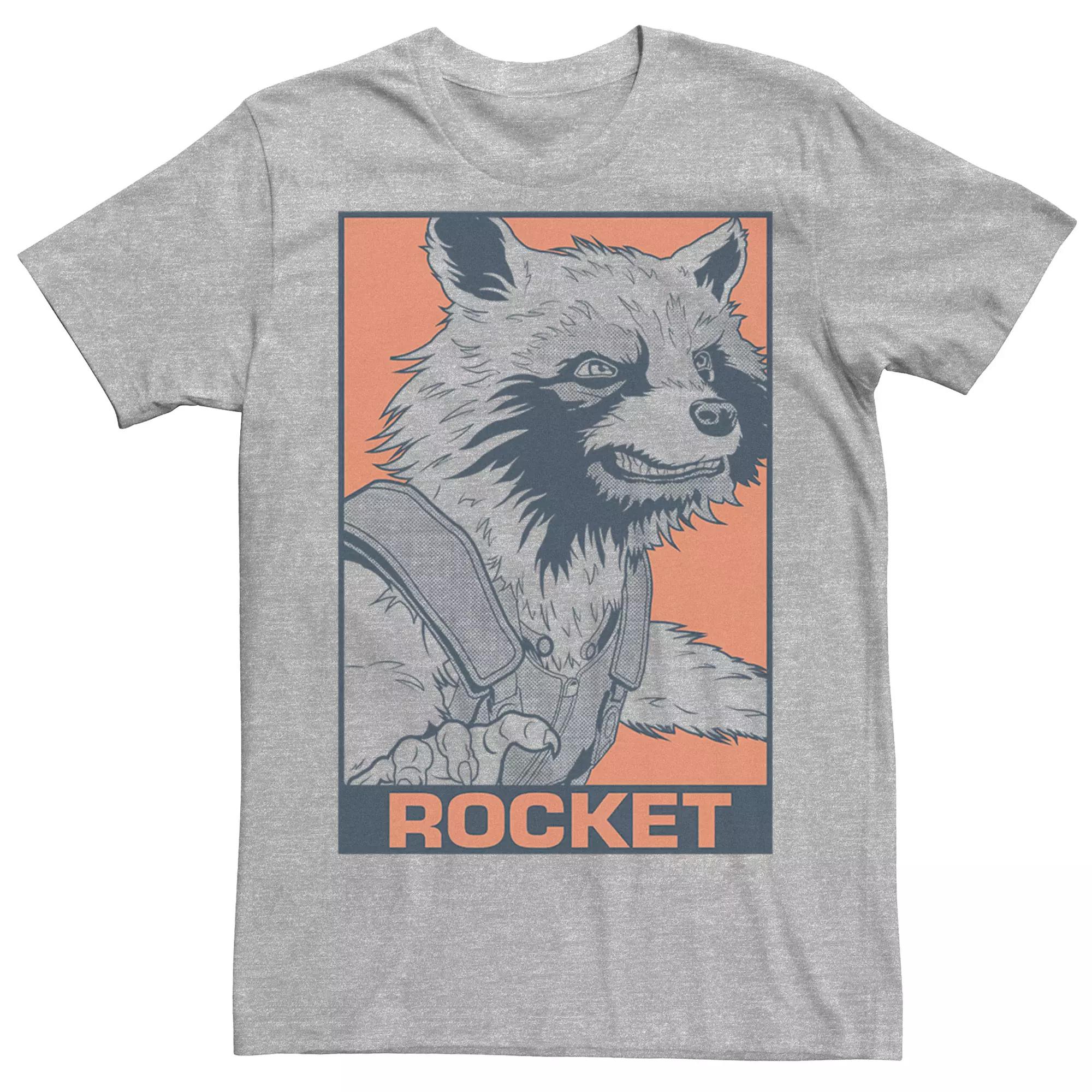 Men's Marvel Avengers Endgame Pop Rocket Poster Tee,  Product Image