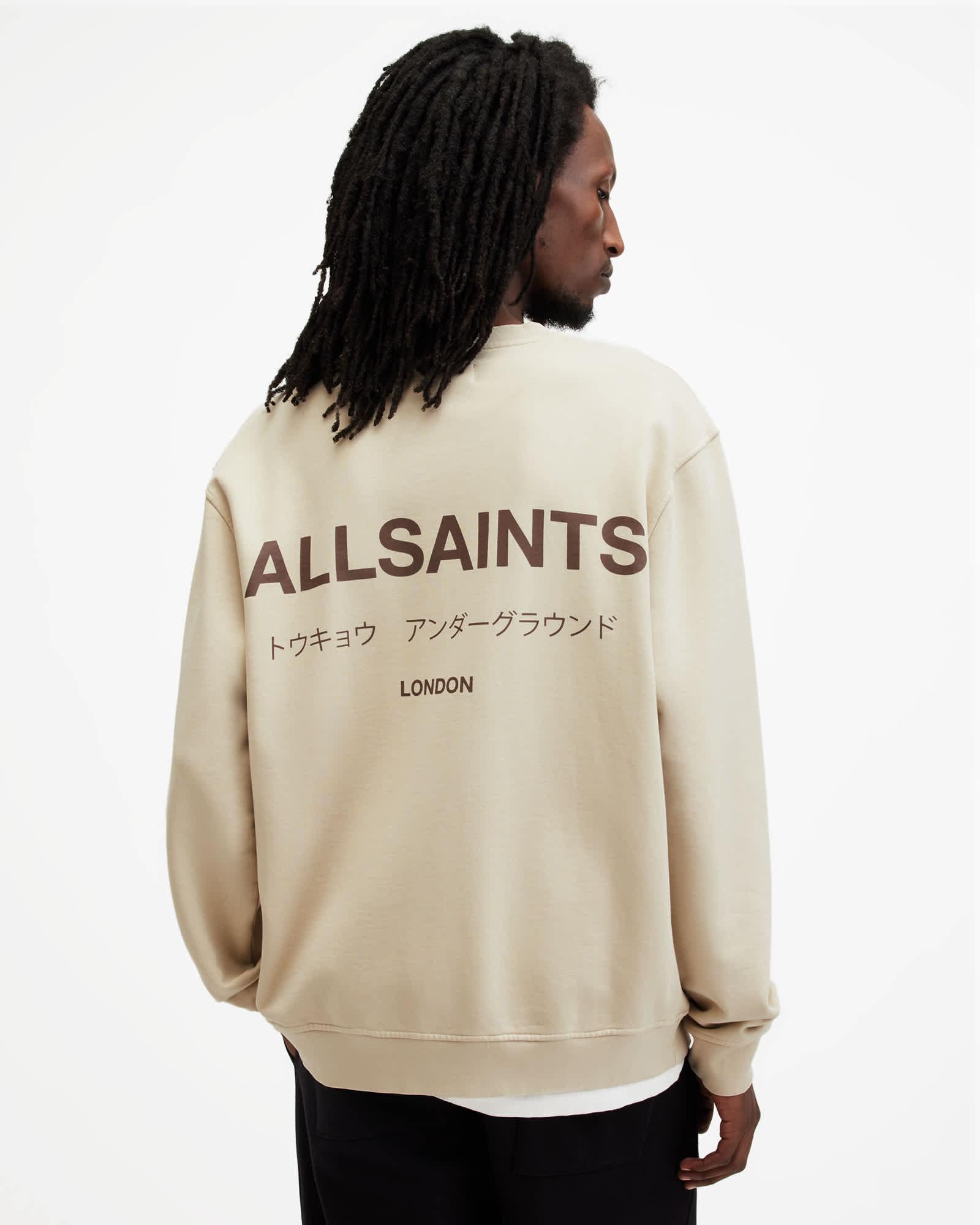 Underground Relaxed Fit Crew Neck Sweatshirt Product Image